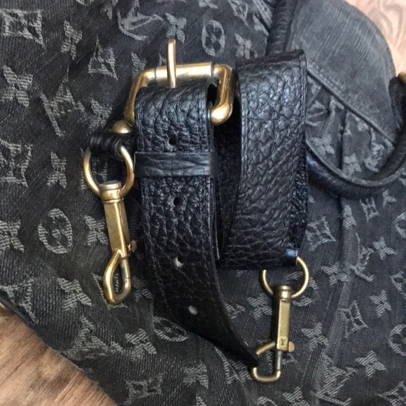 SOLD ‼️authentic Louis Vuitton denim shoulder bag - Picture 15 of 16